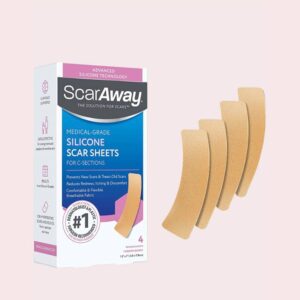 scar away - silicon scar sheet